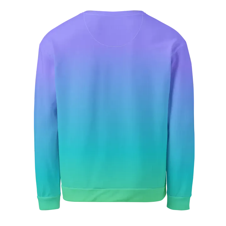 PrismFlow Unisex All‑Over Print Sweatshirt product image (2)