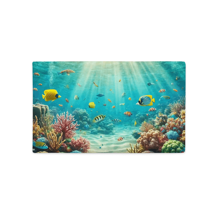 Vibrant Underwater Oasis Pillow Case product image (2)