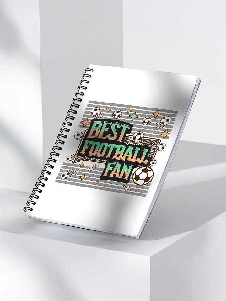 Best Football Fan Fanatic Spiral Notebook product image (2)