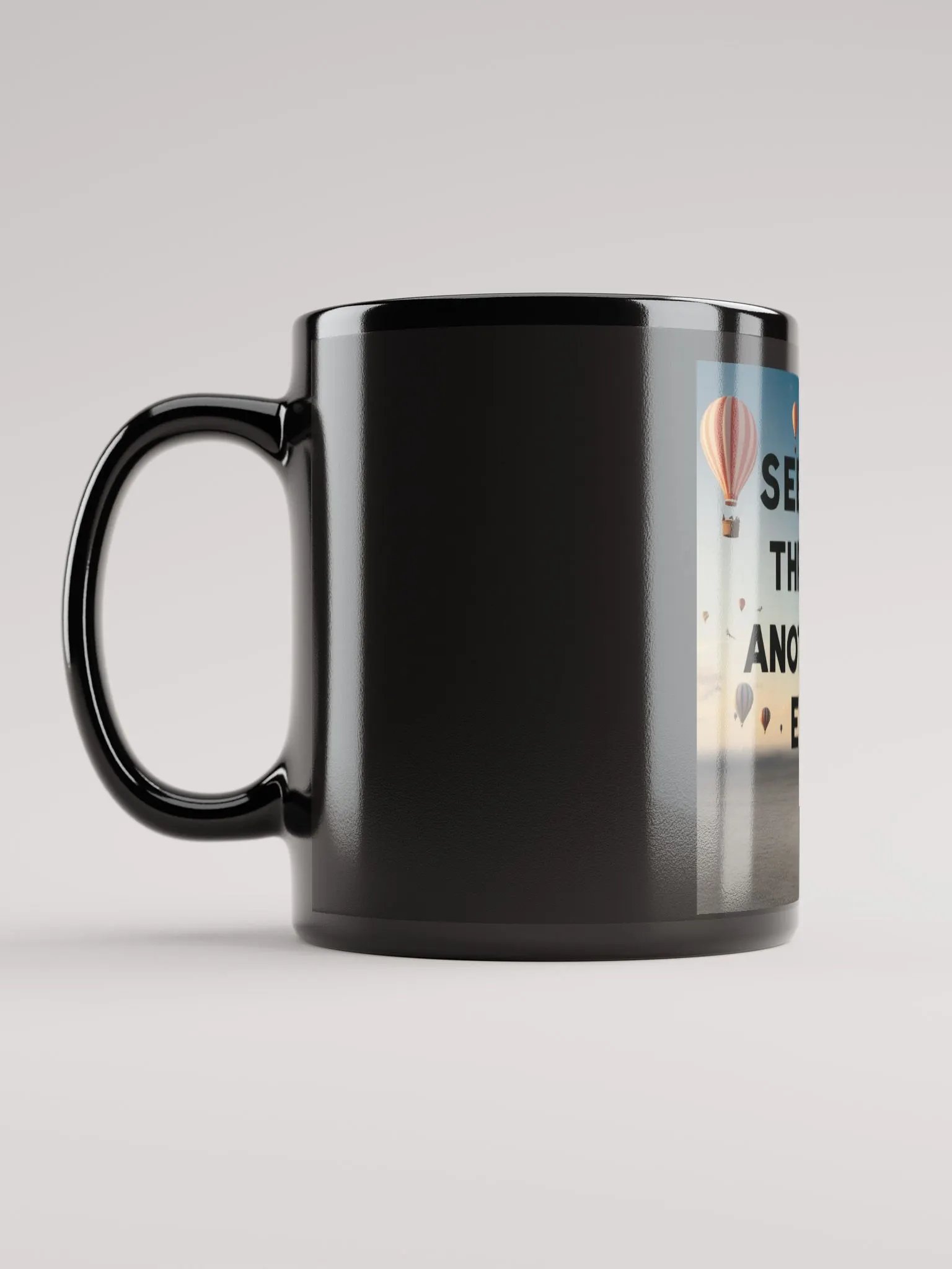 Eyes of Wonder Black Glossy Mug product image (6)