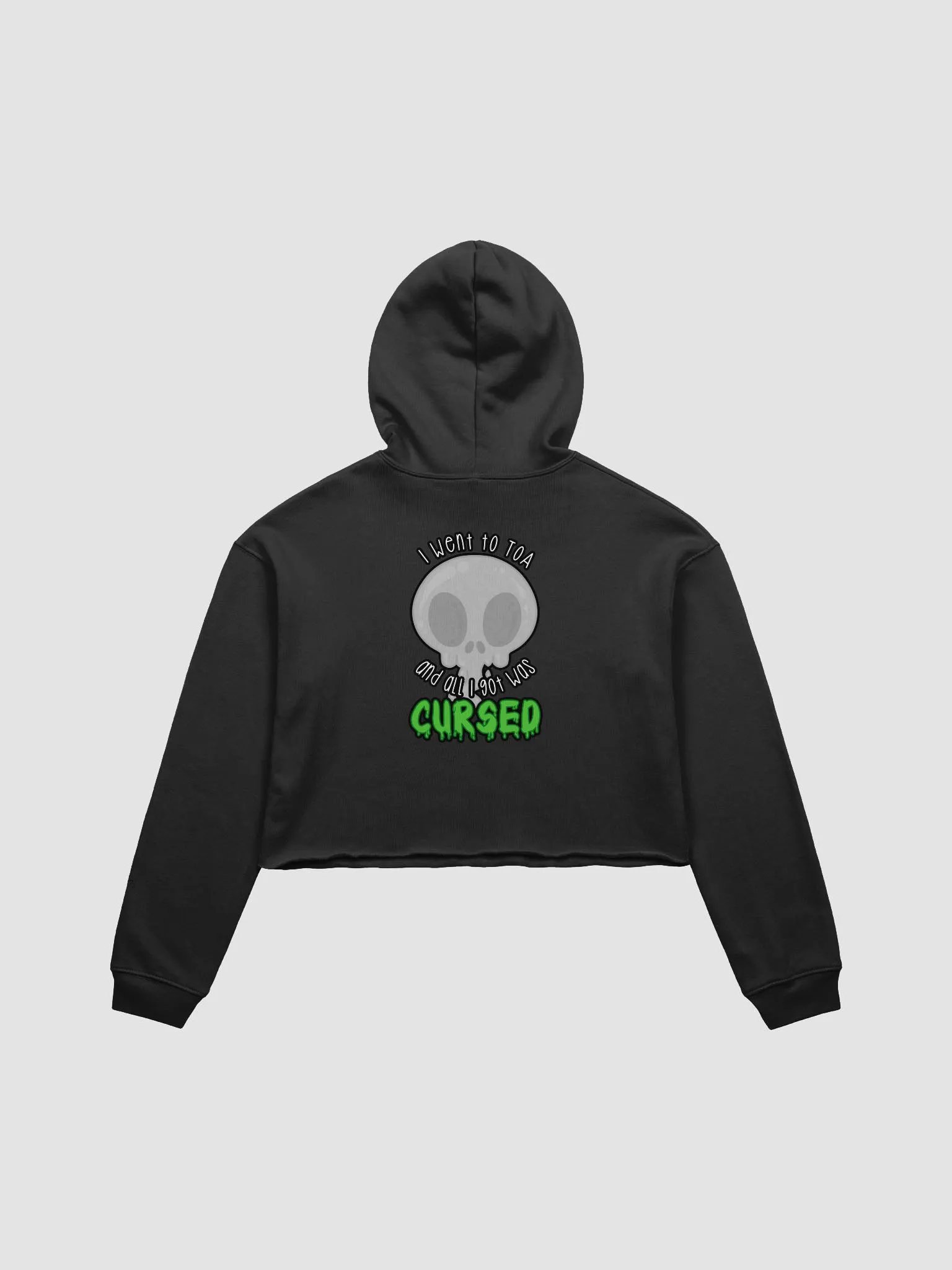 All I Got Was Cursed - Priest - Crop Hoodie product image (4)