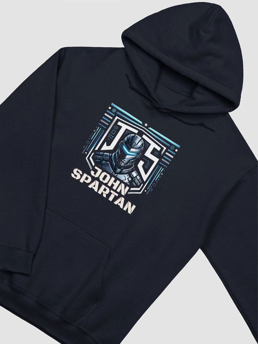 John Spartan Gildan Classic Hoodie Navy product image (2)
