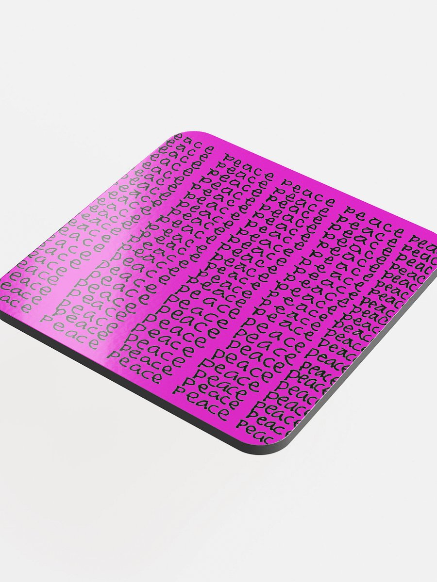 Peace 2 Coaster (Pink) product image (4)