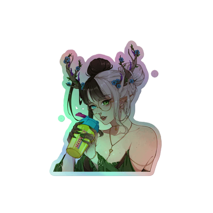 IzzyFaery - Hydrate GG Holographic Sticker product image (1)