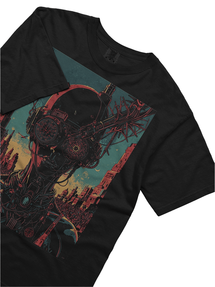 Future Dystopia Glitch Heavyweight T-Shirt product image (2)