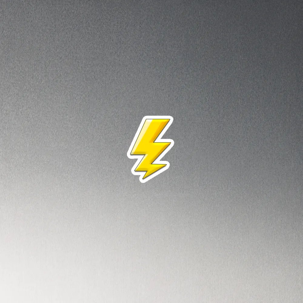 Lightning Bolt Sticker product image (4)