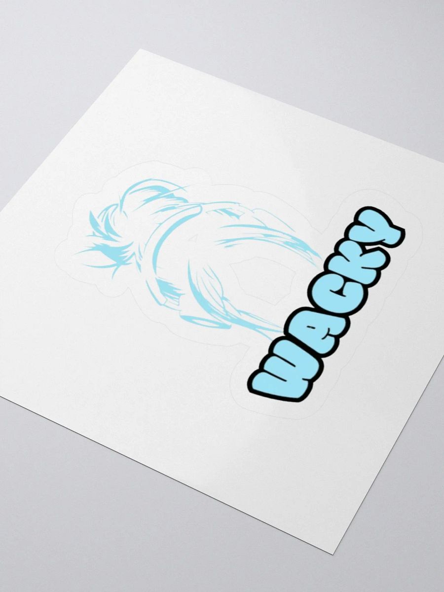 Blue Wacky Sticker product image (9)
