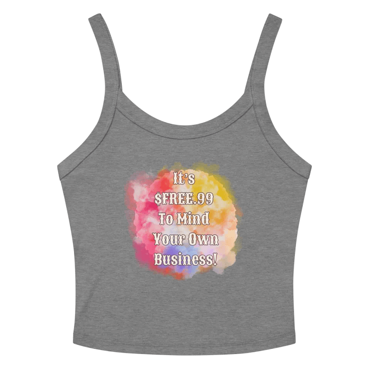 $FREE.99 Micro-Rib Tank Top product image (23)