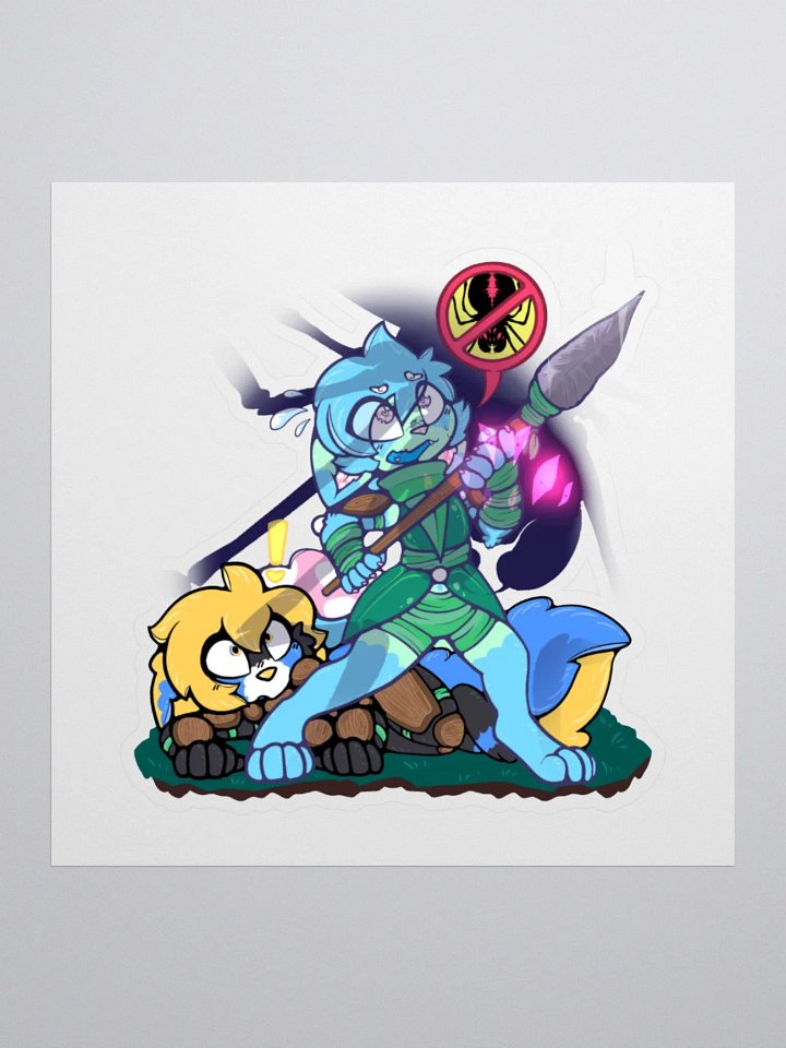 Lumi n Gama Grounded Sticker product image (2)
