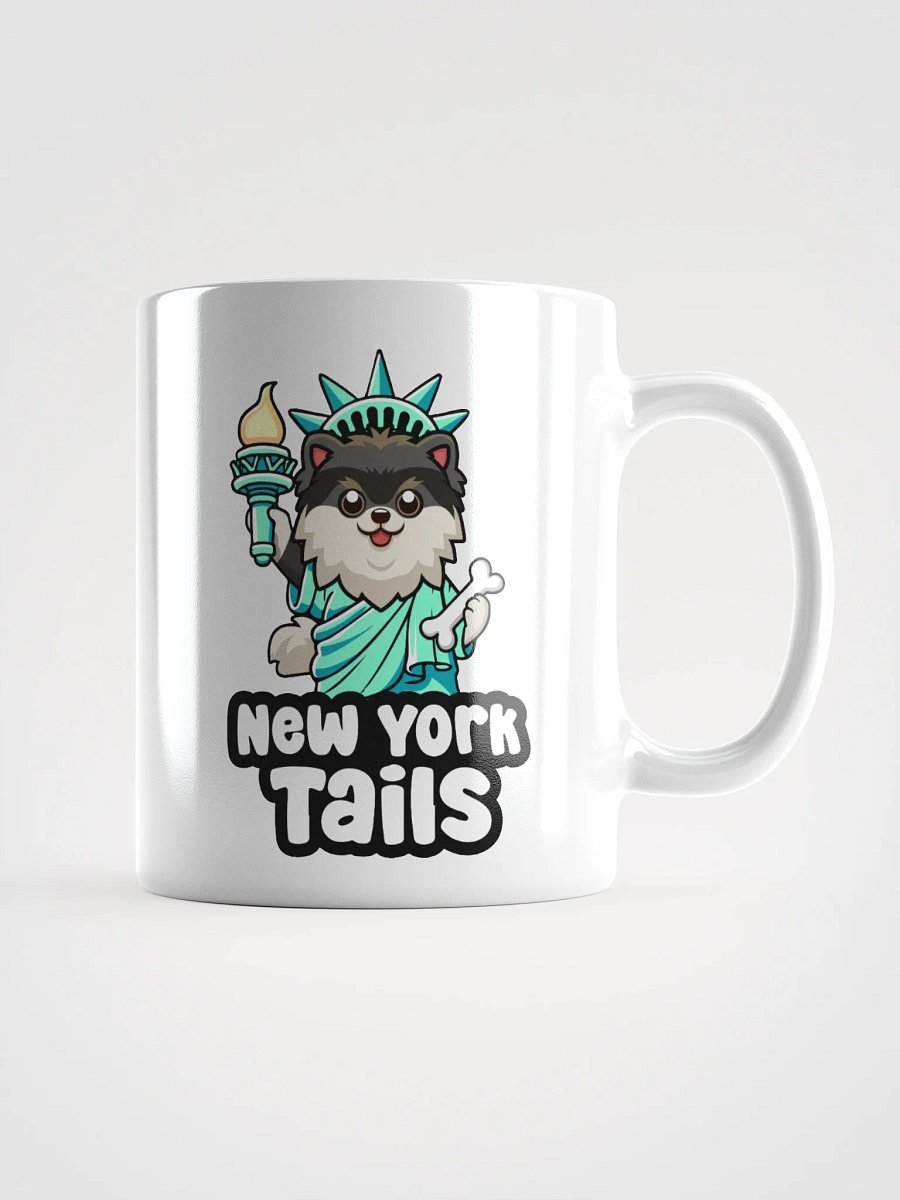 Mocha's Liberty New York Tails White Mug product image (3)