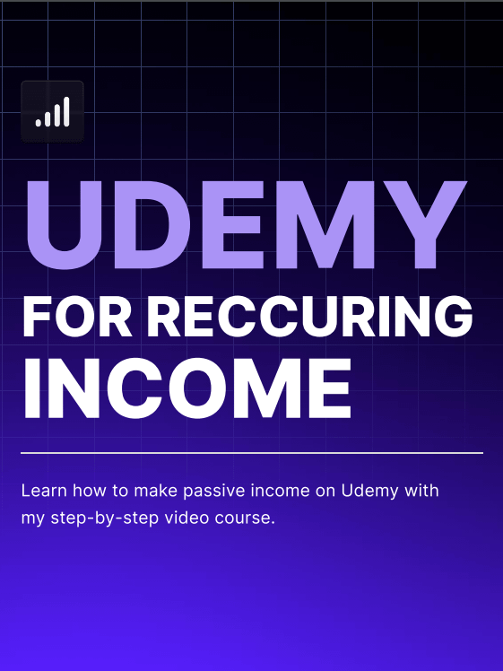Udemy for Recurring Income product image (1)