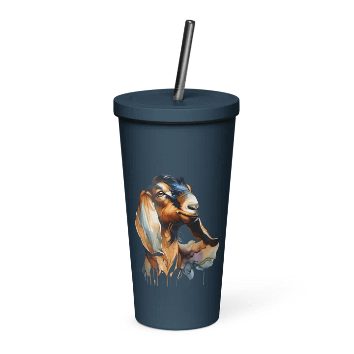 Gorgeous Nubian - Straw Tumbler product image (1)