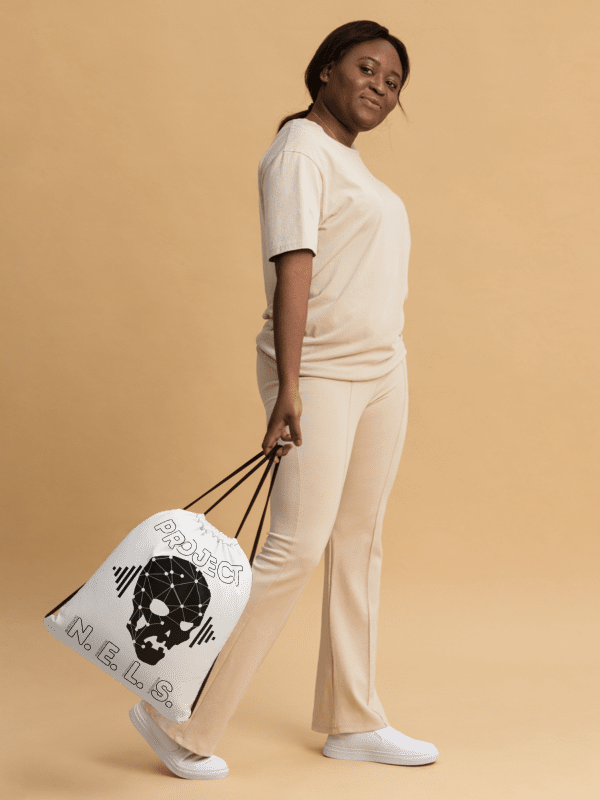 Project N.E.L.S. Drawstring Bag (White) product image (3)