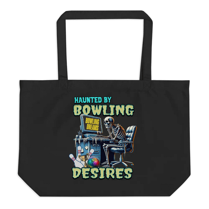 Haunted By Bowling Desires Ghostly Tote product image (1)