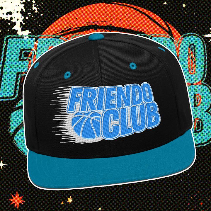 Friendo Hoops Hat BLUE product image (1)