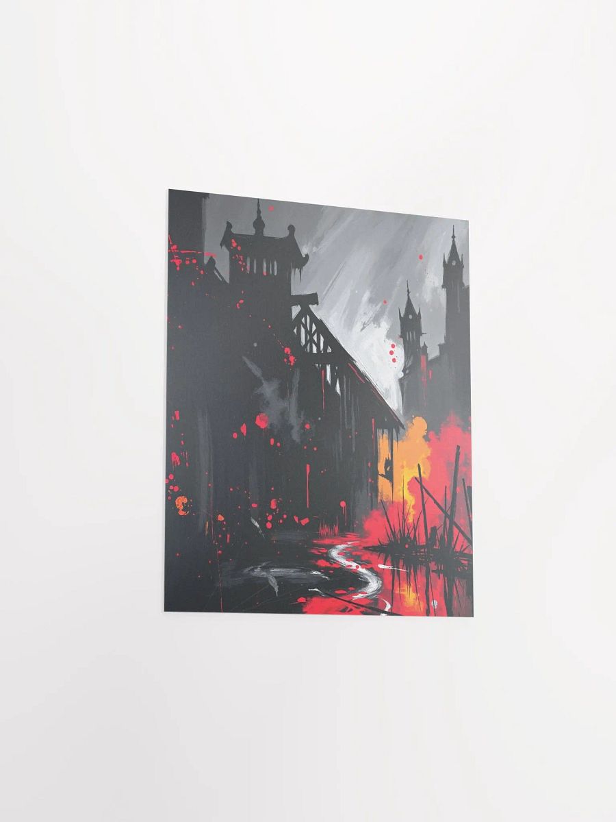 Gothic Cityscape Poster product image (10)