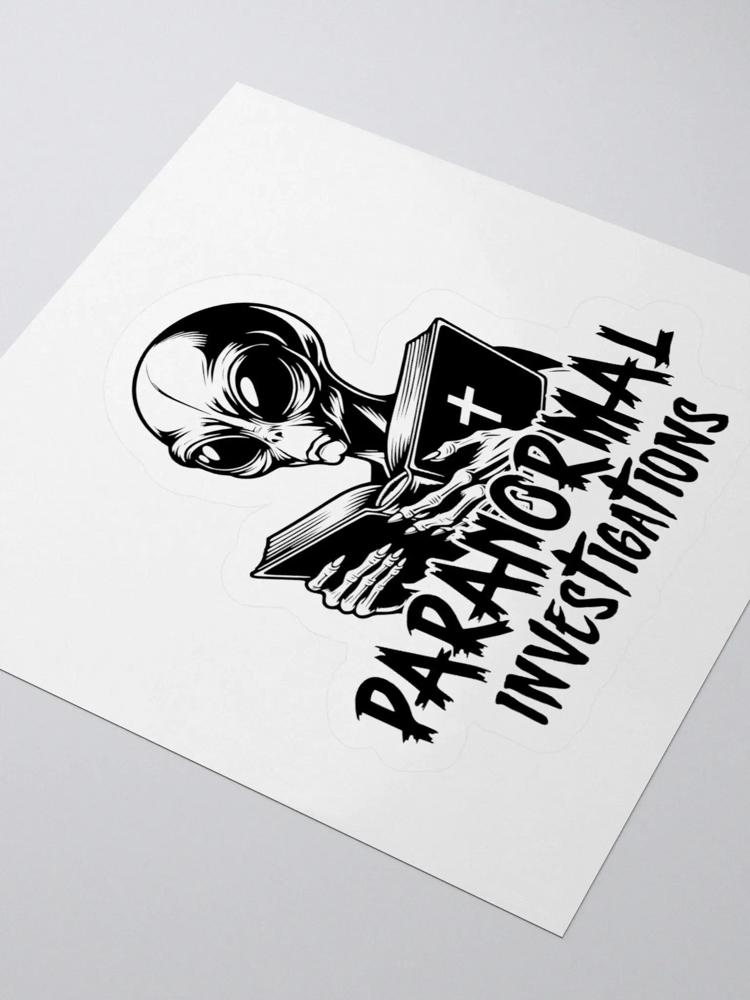 Alien Investigations Logo Sticker product image (9)