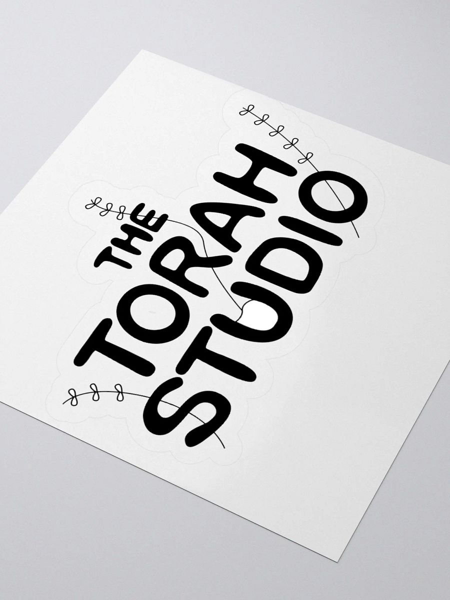 Torah Studio Black Sticker product image (8)