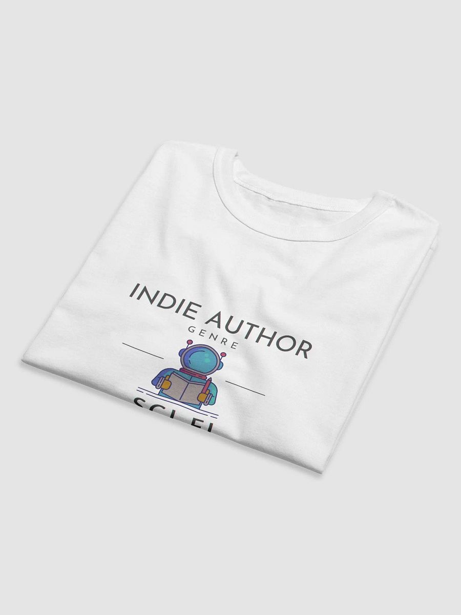 Indie Author Genre Sci-Fi Relaxed White T-shirt product image (6)