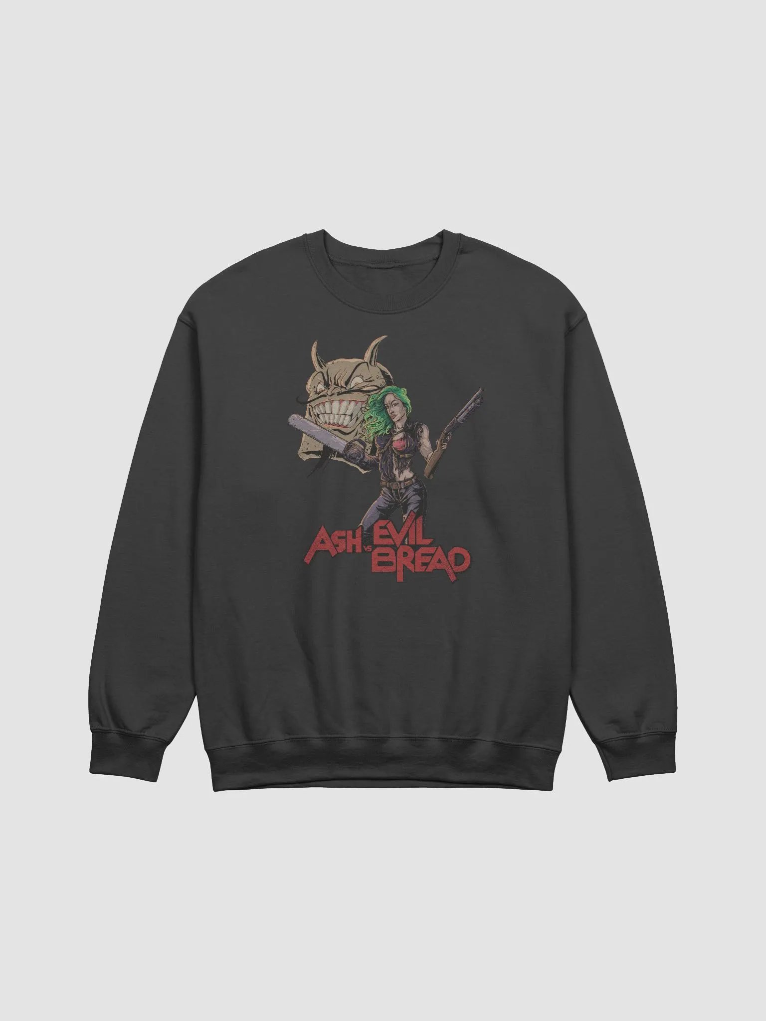 ASHvsEVILCREWNECK - BREADITES product image (1)