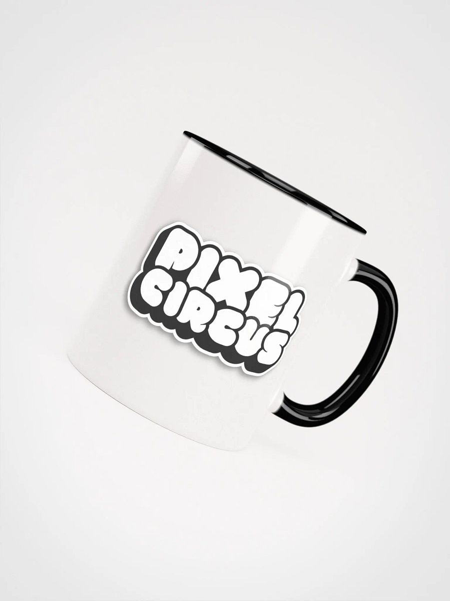 Pixel Circus B&W Mug product image (4)