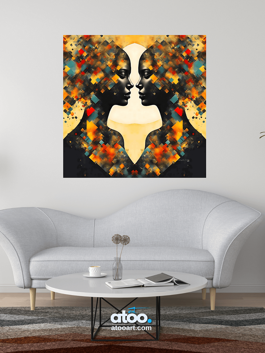 Understanding Women | Confronting Yourself | Canvas Artistic Painting product image (3)