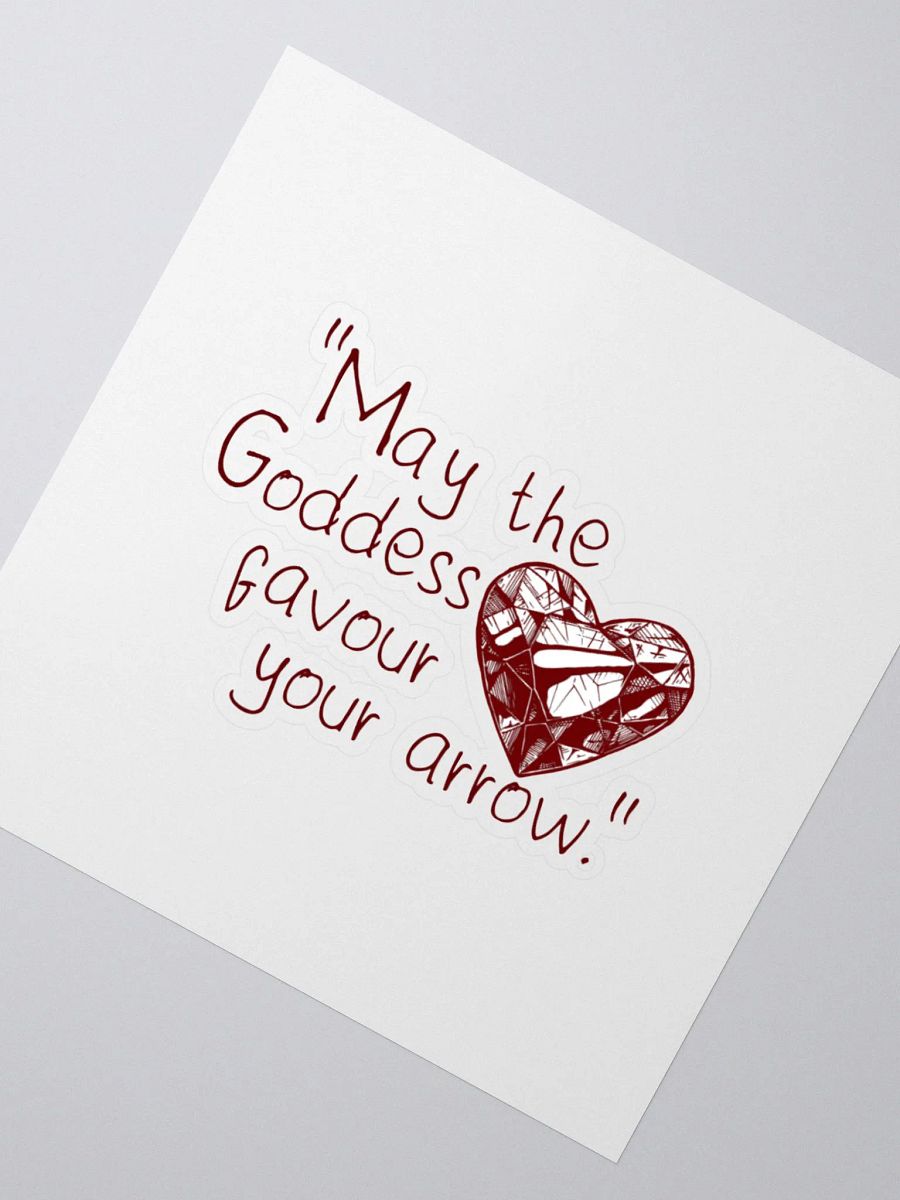 Favour your arrow sticker product image (3)
