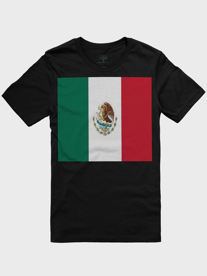Mexican Flag Unisex Supersoft T-Shirt - Exclusive Design product image (1)