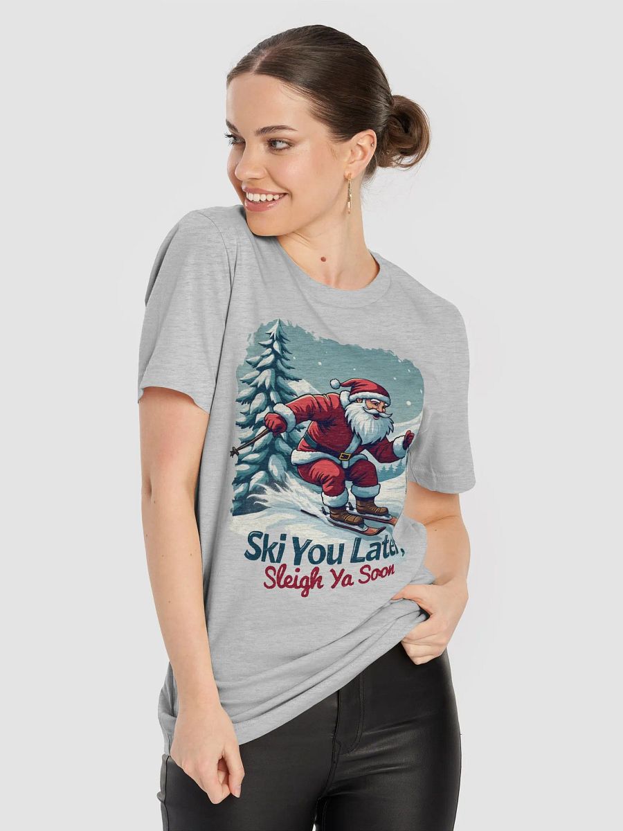 Ski You Later Santa T-Shirt product image (4)