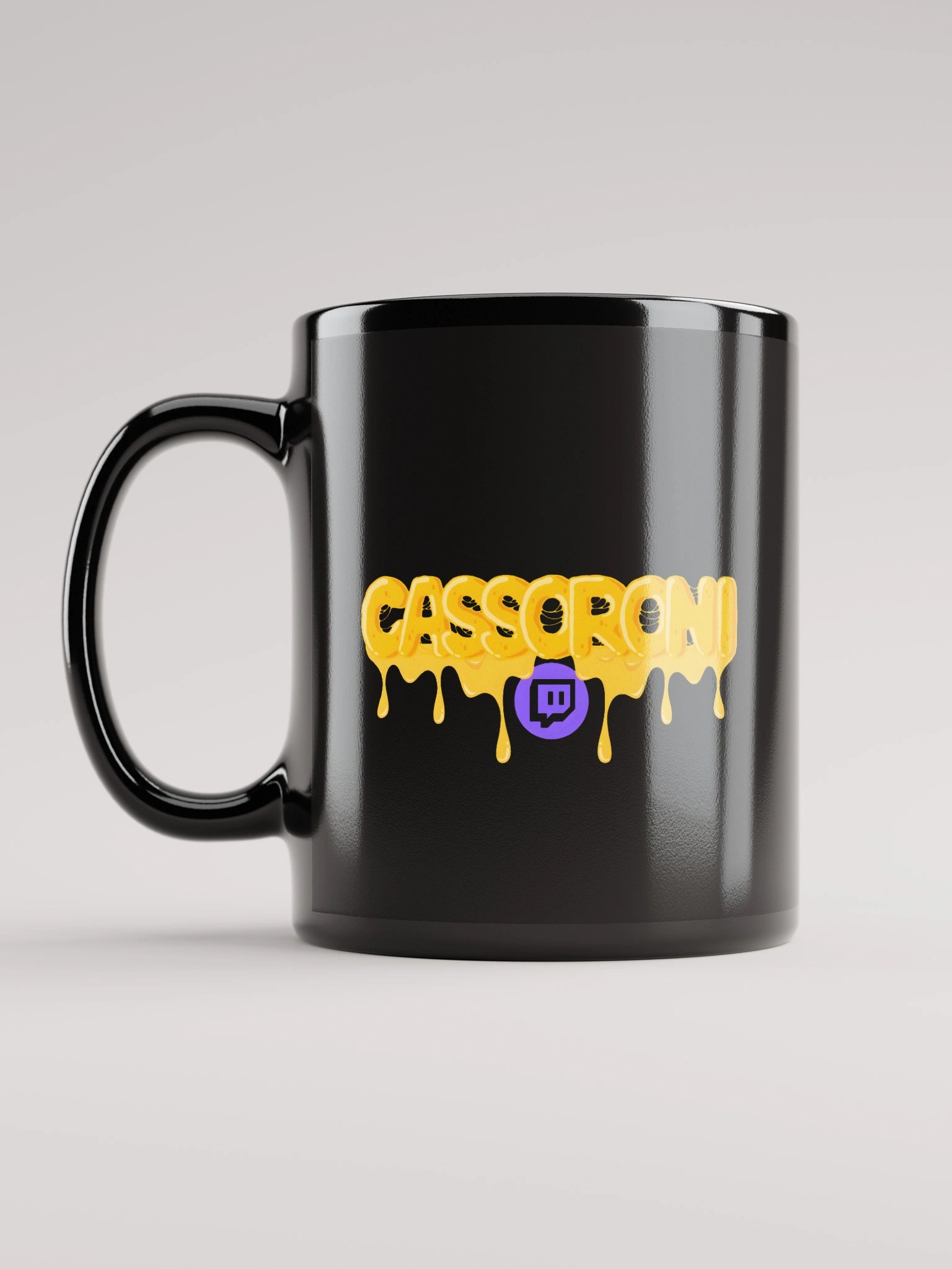 Cassoroni Black Glossy Mug product image (11)