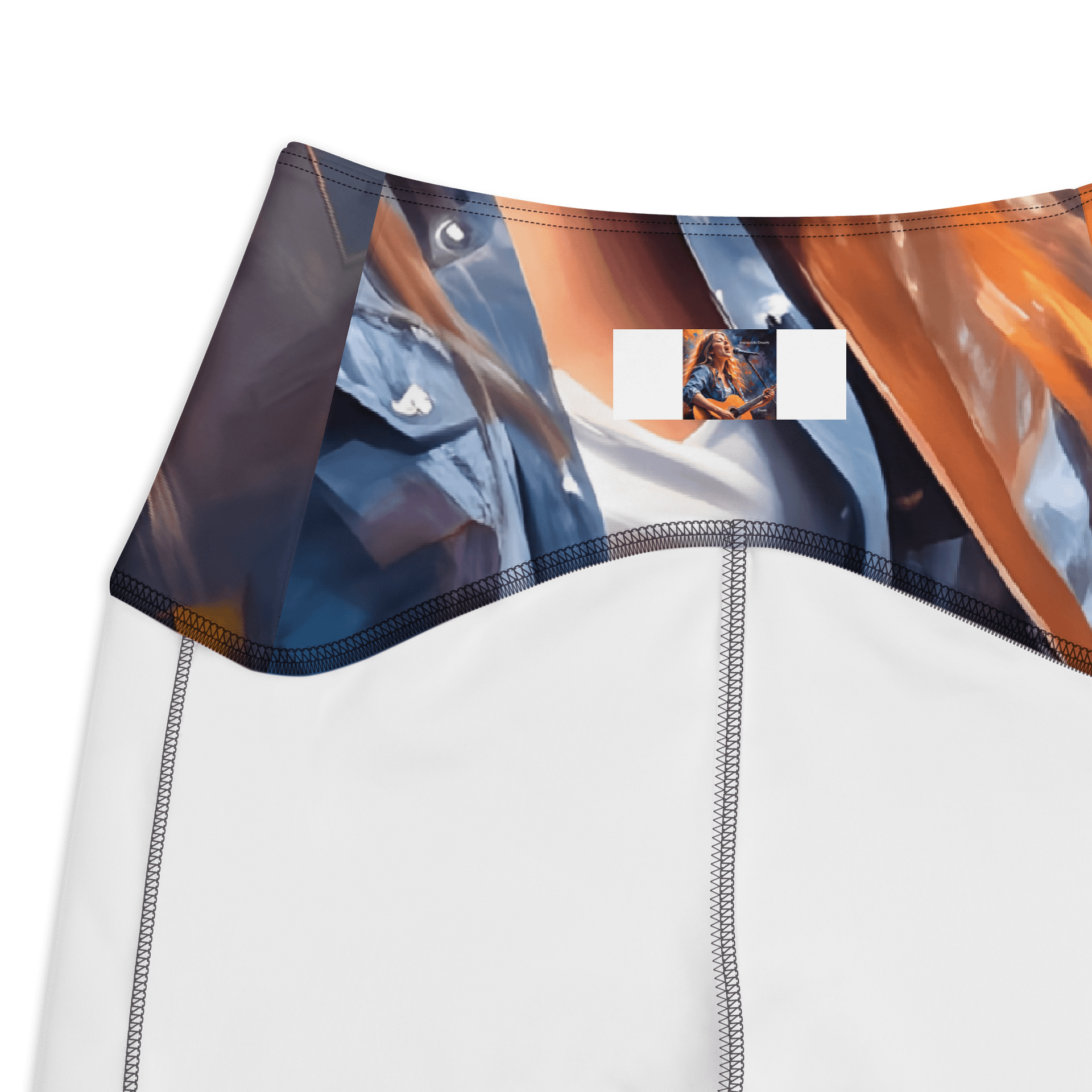 'Impossible Dream' Crossover Leggings with Pockets product image (3)