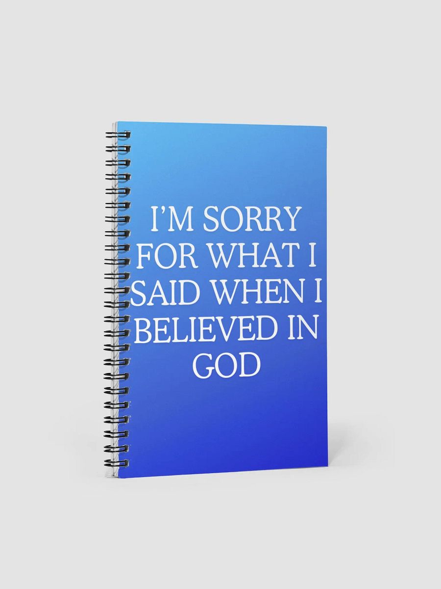 I'm Sorry for What I Said Notebook product image (1)