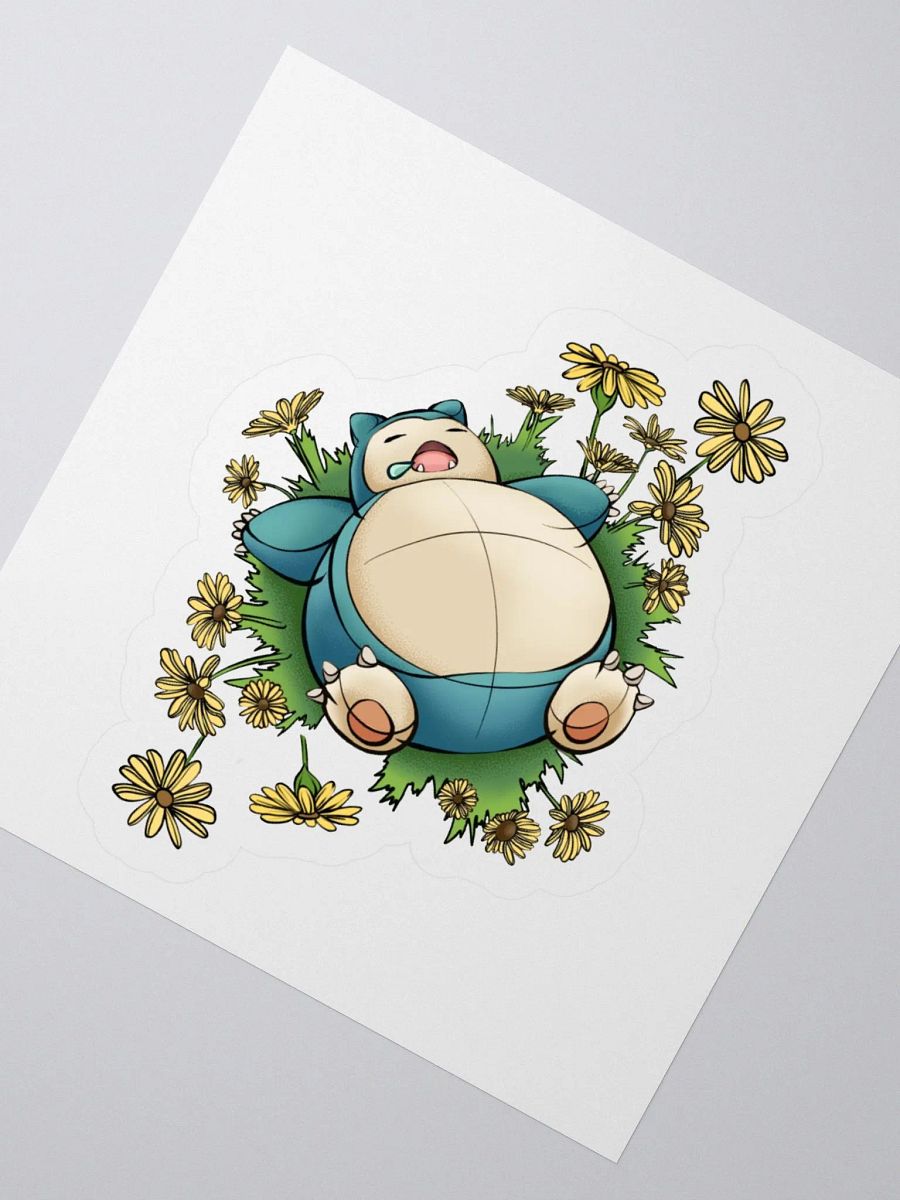 "Snoozing" Sticker product image (6)