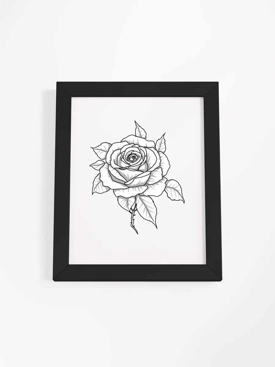 Timeless Rose - Original Botanical Print product image (1)
