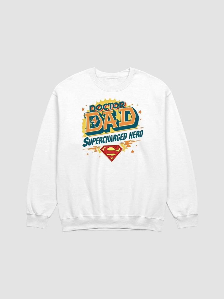 Supercharged Doctor Dad Crewneck Sweatshirt product image (9)