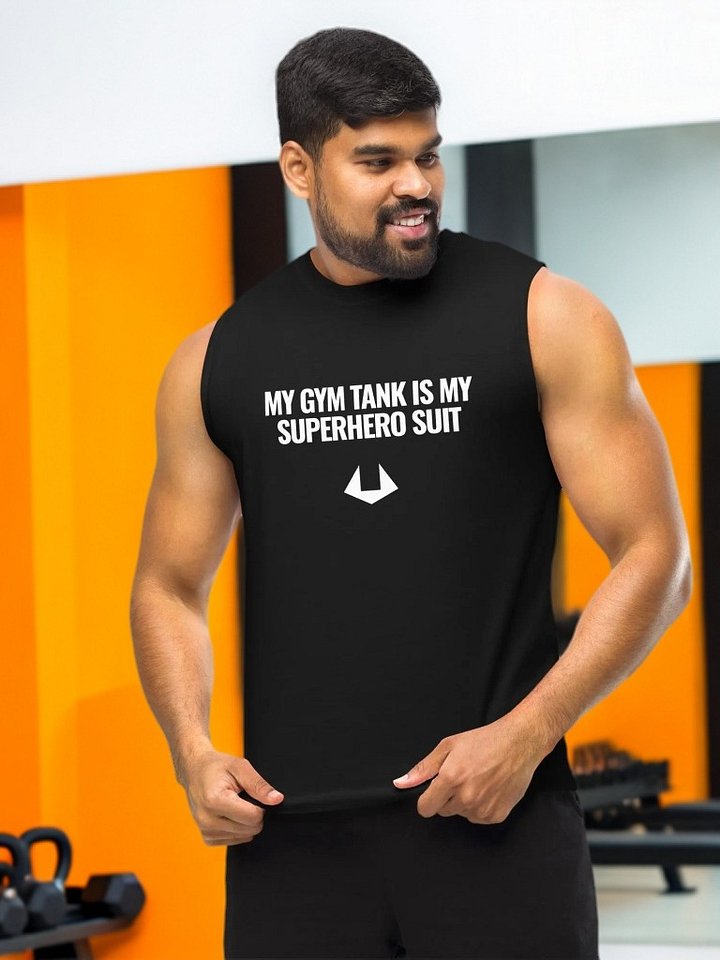 Urgers My Superhero Suit Tank Top product image (2)