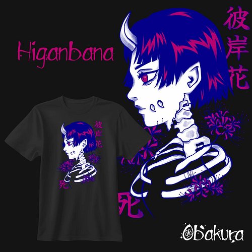 New design Higanbana available right now! 💮
➡️Link to the shop in bio 🌸

#obakura #Obakura_clothing #darkwear #streetwear #ts...