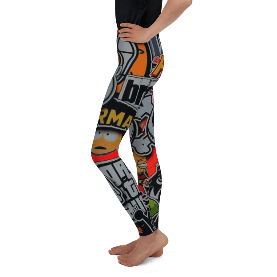 Kids Leggings – Cartoon Print for Fun & Playful Style product image (9)