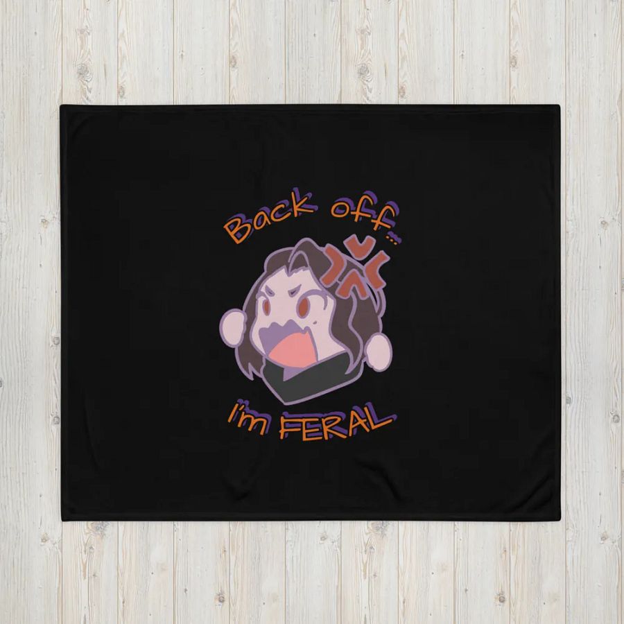 I'm Feral Blanket product image (16)