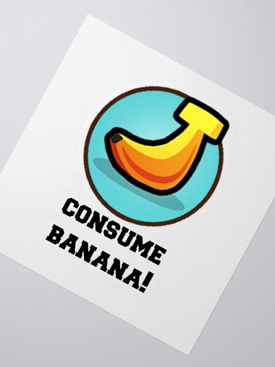 Consume Banana Sticker product image (2)