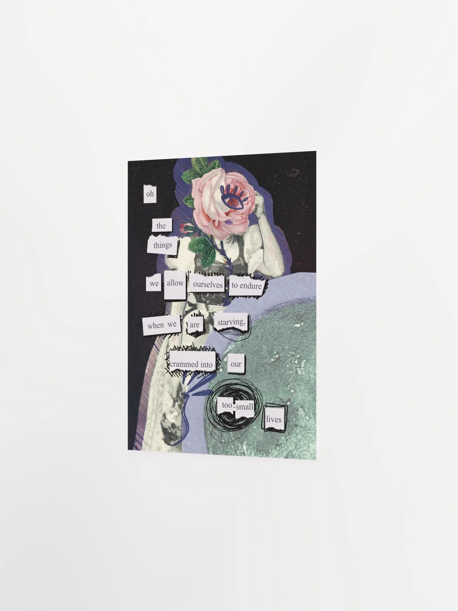 Too-Small Lives Art Print product image (2)