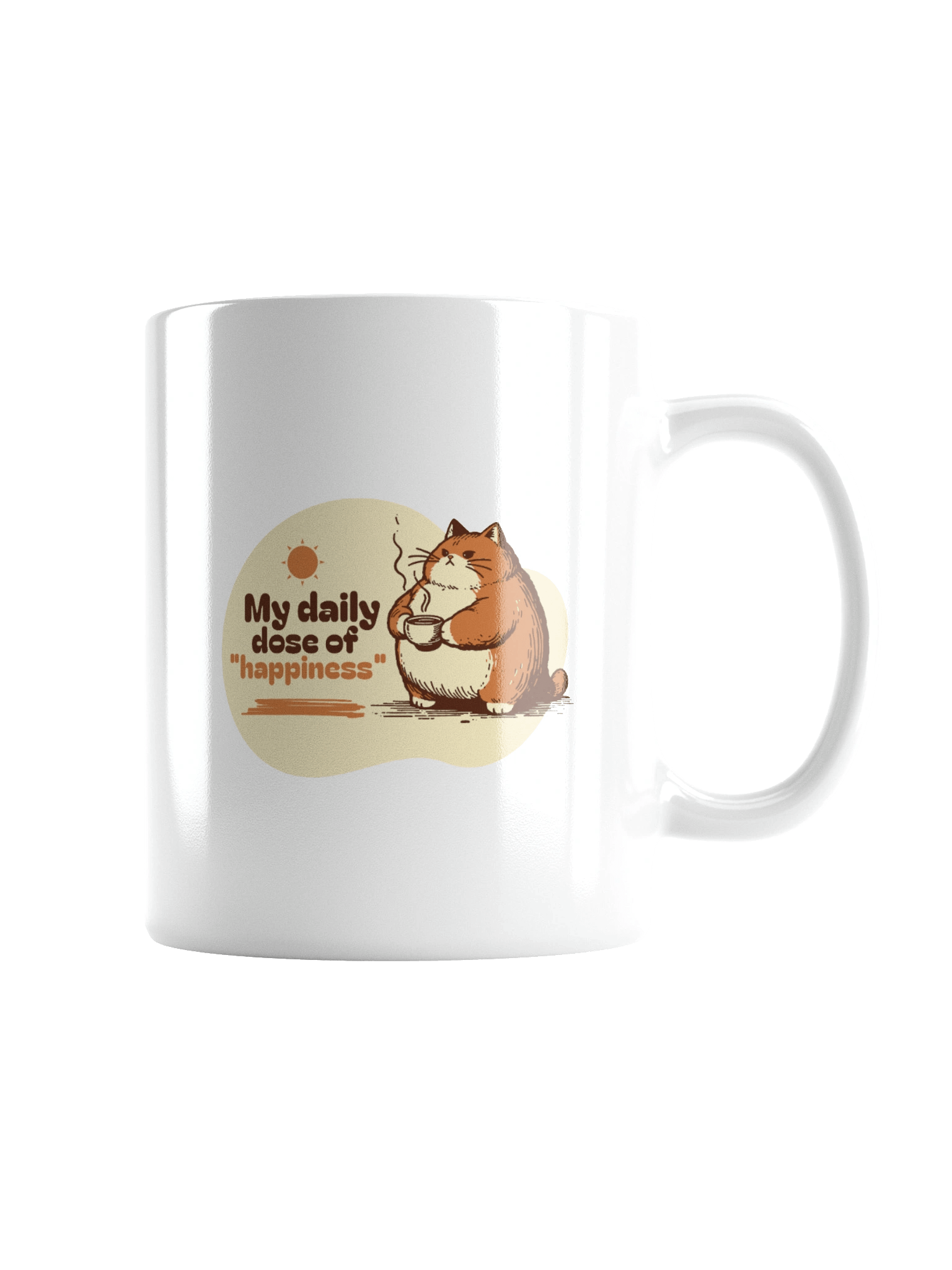 Whimsical Fat Cat Mug Perfect for Coffee Enthusiasts product image (4)