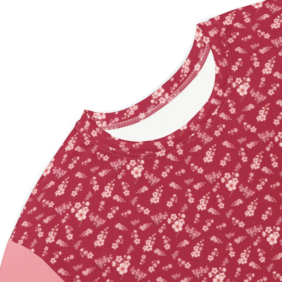 Cherry Blossoms on Magenta Women's T-Shirt Dress product image (6)
