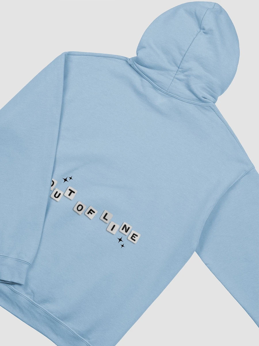 Xoxo hoodie (white/blue) product image (4)