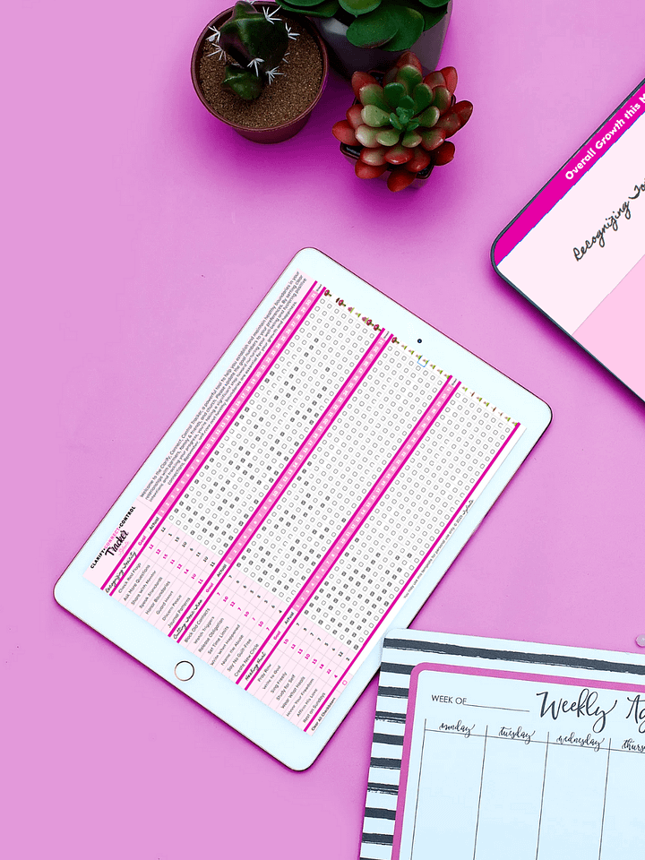 Clarify, Connect, Control Habit Tracker product image (1)