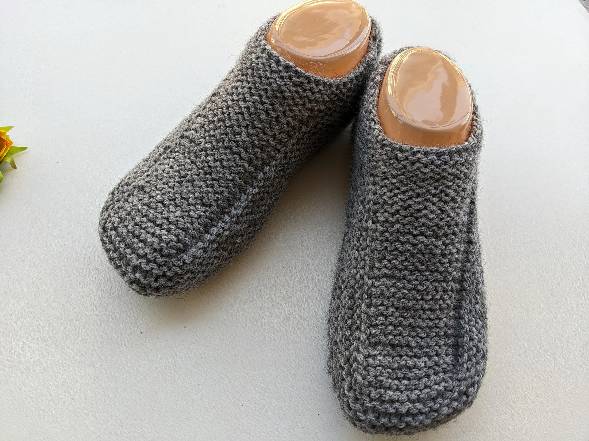 Flat Knit Low-Cut Slipper Socks Pattern product image (6)