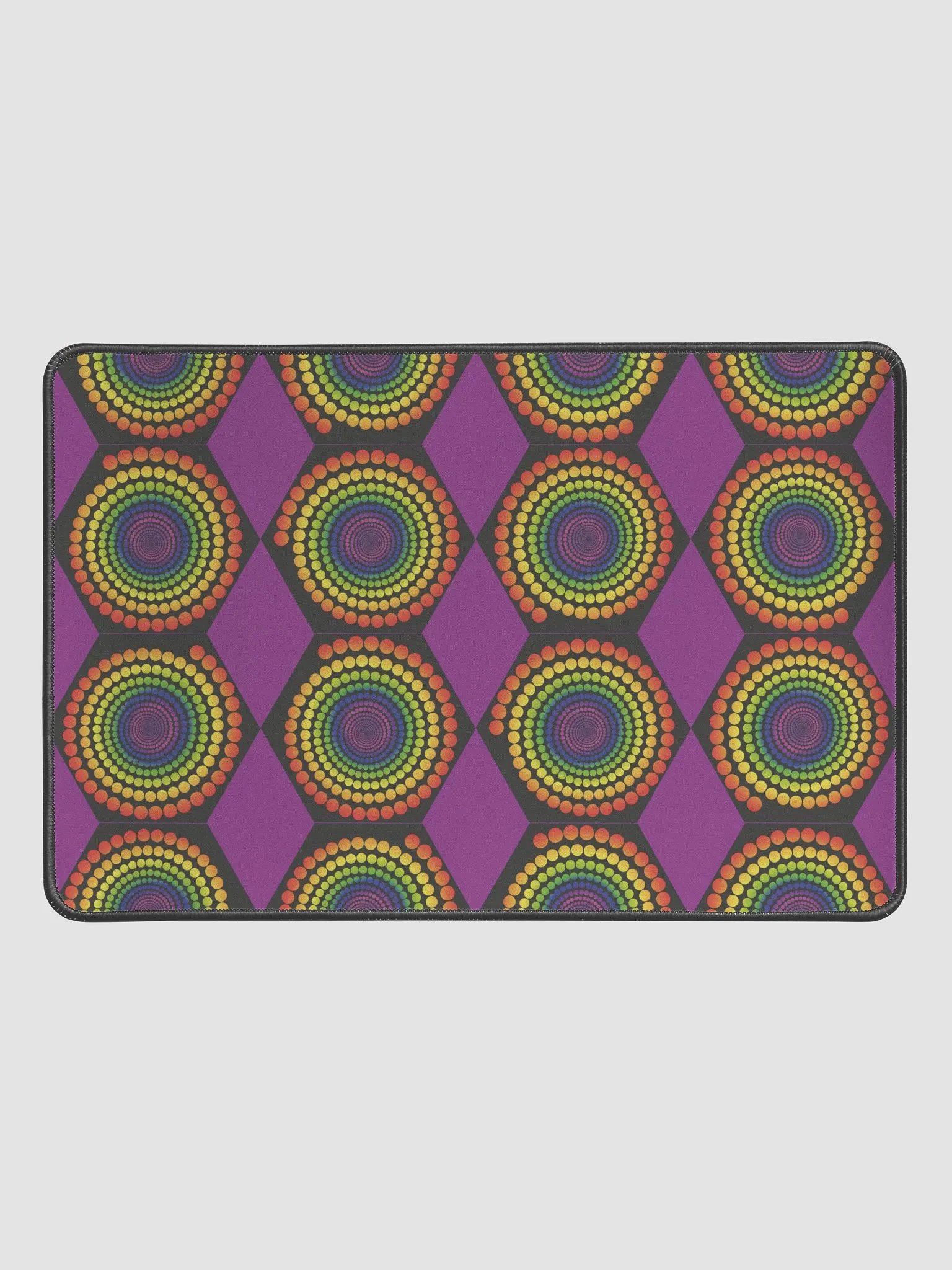 Vivid Spirals Desk Mat product image (1)