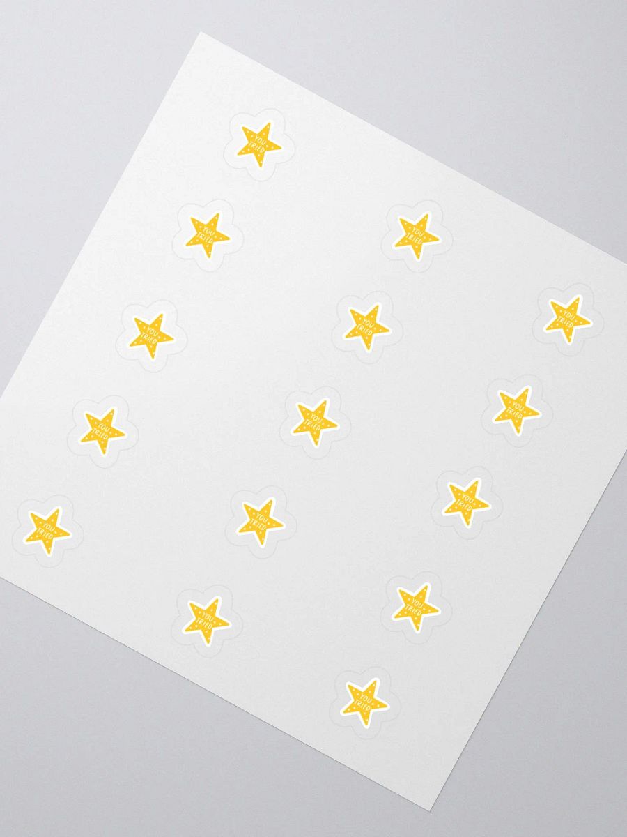 You Tried Sticker (SMALL Sheet) product image (2)