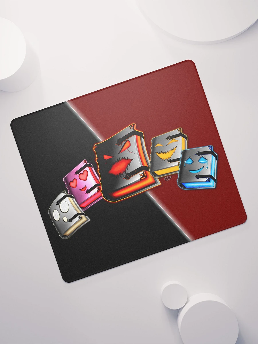 Emotionally Booked Gaming Mouse Pad - 18″×16″, 36″×18″ product image (4)