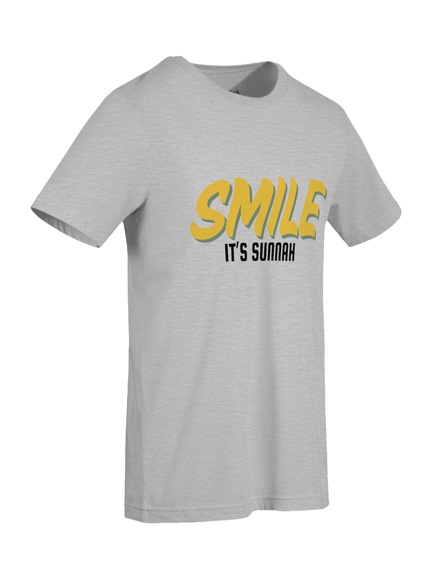 Light "Smile It's Sunnah" T-Shirt in Golden Yellow product image (3)